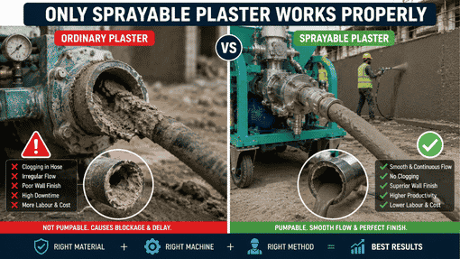Benefits of Switching to a Spray Plaster Machine