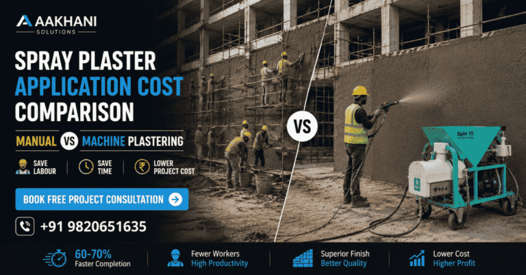 Spray Plaster Application Cost Comparison