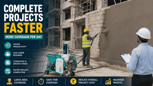 What Actually Goes Into a Wall Plastering Machine Price